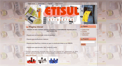 Desktop Screenshot of etisul.com.br