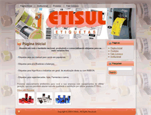 Tablet Screenshot of etisul.com.br